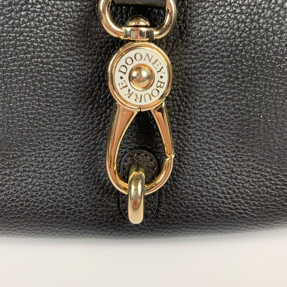 Dooney & Bourke Belvedere Small Logo Lock Satchel - Picture 3 of 8